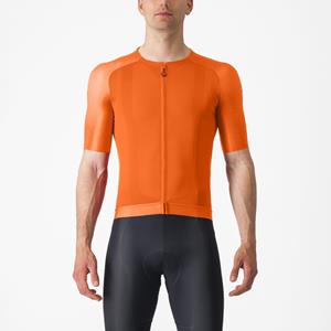 Castelli Aero Race 7.0 fietsshirt korte mouw oranje heren