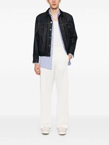 Golden Goose wide-leg cotton track pants - Wit