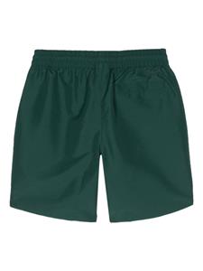 New Balance Essentials logo-embroidered shorts - Groen