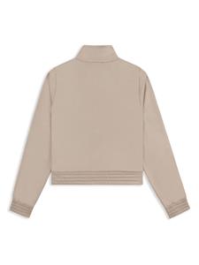 Sporty & Rich Golf logo-embroidered track jacket - Beige
