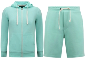 Enos Hoodie met rits joggingshort