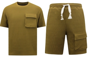 Top-Star Ribbed oversized zomerset set