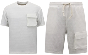 Top-Star Ribbed oversized zomerset set