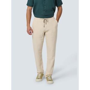 No Excess Broek linnen garment dyed cement