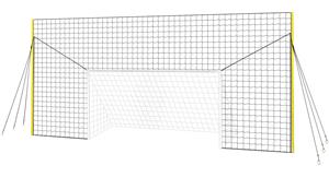 Junior voetbaldoel, rebounder & backstop - 3 in 1 - 240 x 140 cm