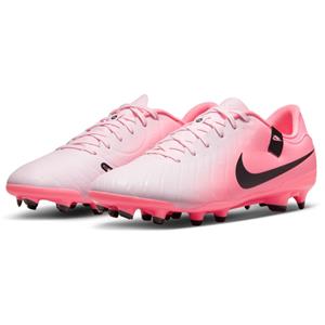 Nike Tiempo Legend 10 Academy Gras / Kunstgras Voetbalschoenen (MG) Lichtroze Felroze Zwart
