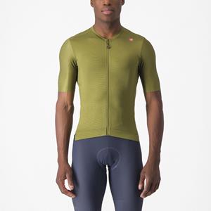 Castelli Espresso fietsshirt korte mouw donkergroen heren