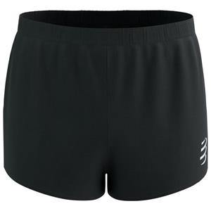 Compressport  Racing Split Short - Hardloopshort, zwart