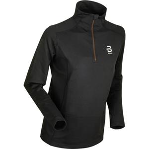 Daehlie Dames Half Zip Grid Longsleeve