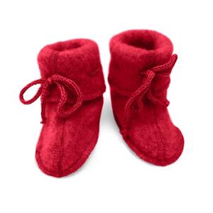  Baby-Schühchen mit Bändel - Overschoenen, rood