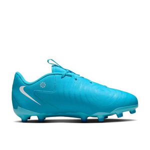 Nike Phantom GX II Academy Gras / Kunstgras Voetbalschoenen (MG) Kids Blauw Wit
