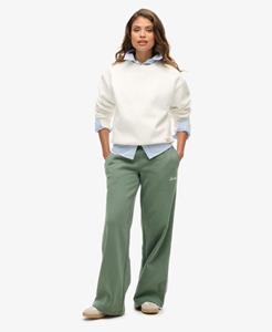 Superdry Vrouwen Country Club Rechte Joggingbroek Groen
