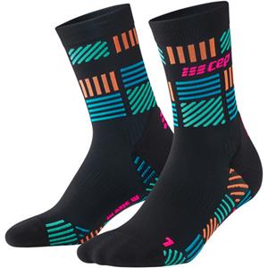 CEP The Run Limited 2024.2 Compression Socks Mid Cut Women schwarz