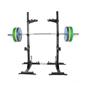 Gorilla Sports Squat rack met professionele olympische halterset 140 kg