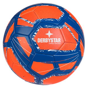 Voetbal Streetsoccer V24 Oranje blauw wit 1560