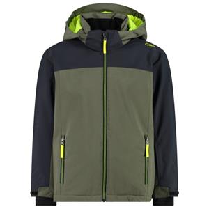 CMP  Boy's Jacket Snaps Hood Twill - Ski-jas, olijfgroen