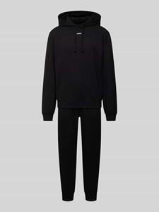 HUGO Set van hoodie en sweatpants met logoprint, model 'DapoDayote'