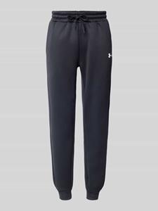 Under Armour Regular fit sweatbroek met logoprint