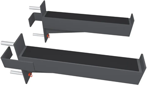 Professional Safety Spotter Arms voor LDX-5000 Wallbar