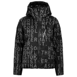 The Mountain Studio  Women's Pertex Reversible Tecno Down Jacket - Donsjack, zwart