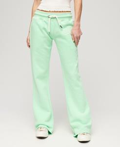 Superdry Vrouwen Neon Vintage Flare Joggingbroek met Lage Taille Groen