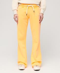 Superdry Vrouwen Neon Vintage Flare Joggingbroek met Lage Taille Oranje