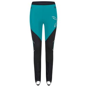 Montura  Women's Slick 2 Pants - Toerskibroek, turkoois/zwart