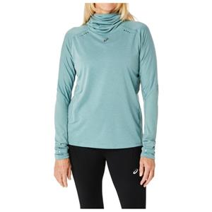 ASICS  Women's Metarun Winter L/S Hoodie - Hardloopshirt, turkoois