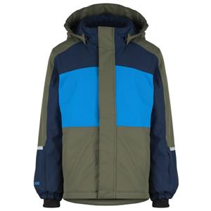 Heber Peak  Kids PinusHe. Ski Jacket - Ski-jas, blauw/olijfgroen