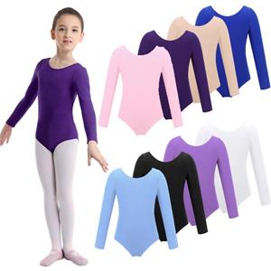 HULIJA Meisjes maillots voor gymnastiekoutfits Kinderen eendelig balletdanskleding maat 2-12 2-3 Years lavendel
