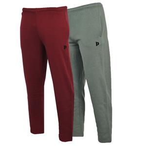 Donnay Donnay Heren - 2-Pack - Joggingbroek Wess - Burgundy & Jungle Green