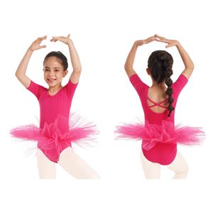 Manyakai Balletjurk Kinderen Katoen Dans Ballet Tutu Jurk Turnpakje Meisje Gymnastiek Danskleding Ballerinakostuums 2-3 Years roze