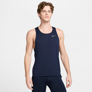 Nike Fast hardloopsinglet met Dri-FIT voor heren - Blauw
