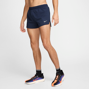 Nike Fast Dri-FIT hardloopshorts met binnenbroek voor heren (8 cm) - Blauw
