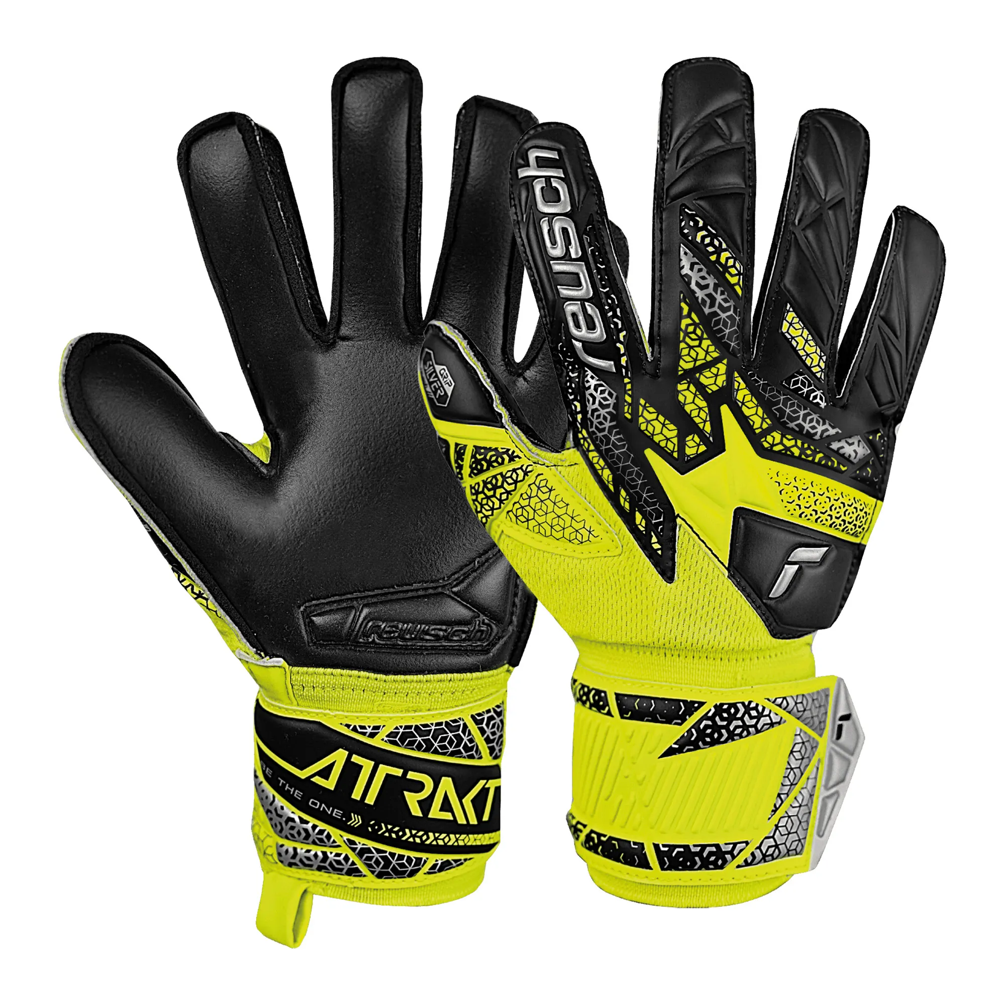 Reusch Attrakt Silver Keepershandschoenen Junior