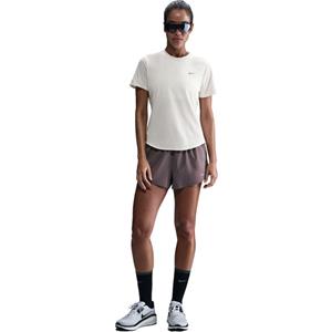 Nike Swift Dri-FIT hardlooptop met korte mouwen voor dames - Wit