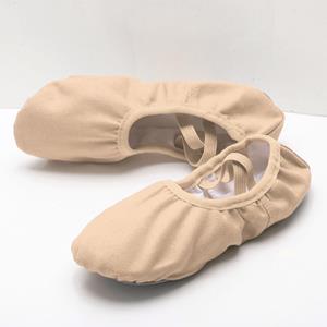 HULIJA 1 paar meisjes ballet dans schoenen slippers zachte zool ballerina dans gymnastiek schoenen 30 nude
