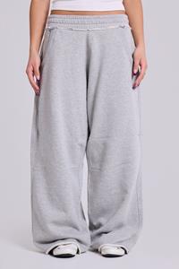 Jaded London Petite Grey Marl Baggy Monster Joggers
