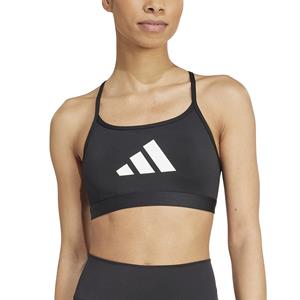Adidas Aeroreact Big Logo Graphic Bra