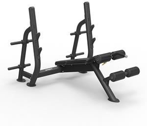 Spirit Fitness Olympic Decline Benchchuine Halterbank