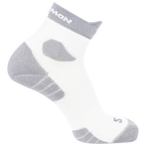 Salomon  Aero Ankle - Hardloopsokken, wit/grijs