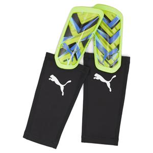 PUMA Scheenbeschermers Ultra Flex Sleeve Lights Out - Fizzy Apple/Blauw