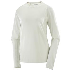 Salomon  Women's SHKout Core L/S - Hardloopshirt, grijs