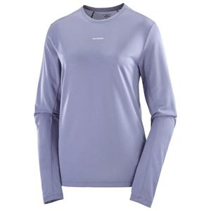 Salomon  Women's SHKout Core L/S - Hardloopshirt, purper