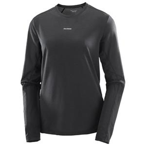 Salomon  Women's SHKout Core L/S - Hardloopshirt, zwart