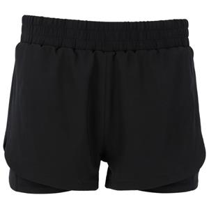 ENDURANCE  Women's Yarol 2-in-1 Shorts - Hardloopshort, zwart