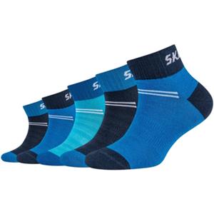 Skechers Sportsokken  Mesh Ventilation Quarter Boys and Grils 5PPK Socks