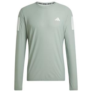 Adidas  Own the Run L/S - Hardloopshirt, grijs