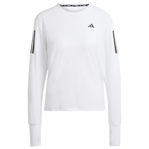Adidas  Women's Own the Run L/S - Hardloopshirt, wit