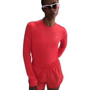 Nike  Women's Swift DF UV Long-Sleeve Crew Running Top - Hardloopshirt, rood